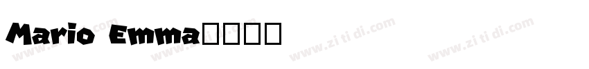 Mario Emma字体转换